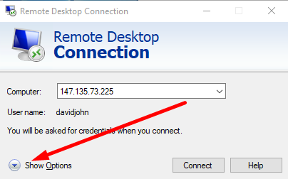 Remote Desktop Connection