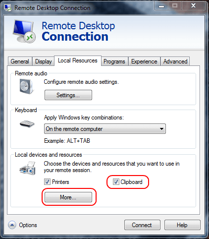 File Transfer from local device